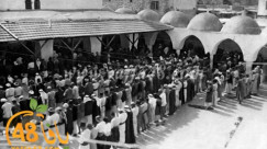  صور نادرة من صلاة العيد في مسجد المحمودية بيافا عام 1920